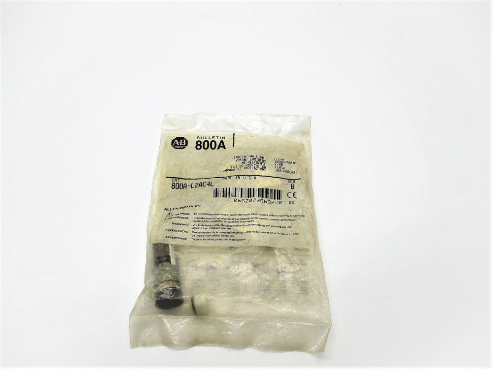 ALLEN BRADLEY 800A-L2AC4L SER. B NSMP
