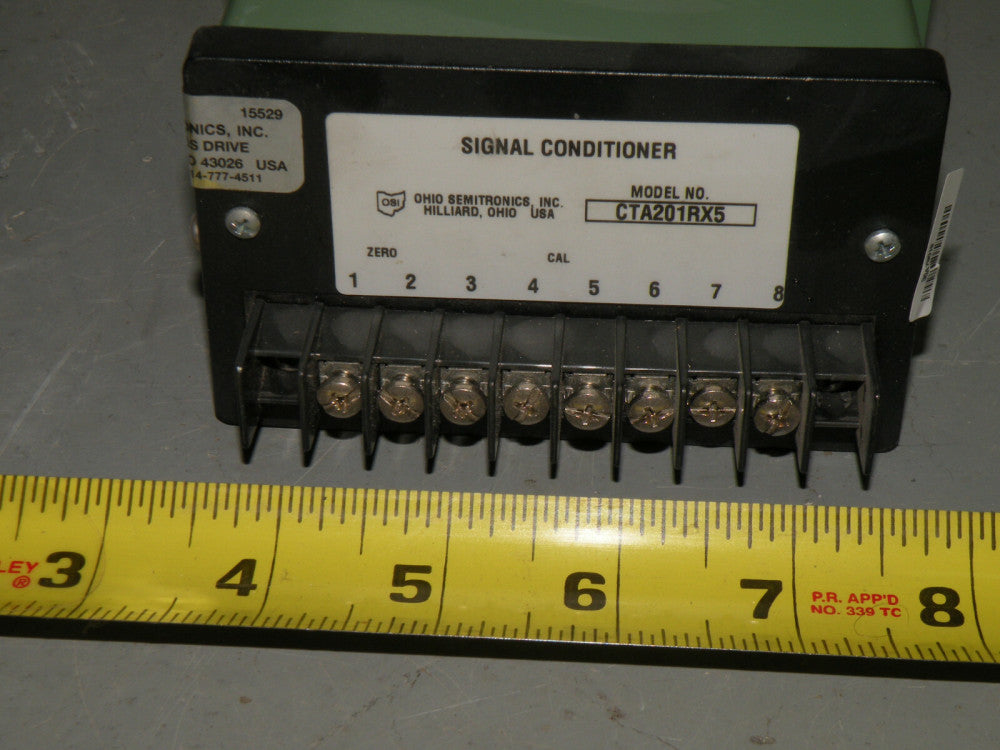 (1) Ohio Semitronics Signal Conditioner CTA201RX5