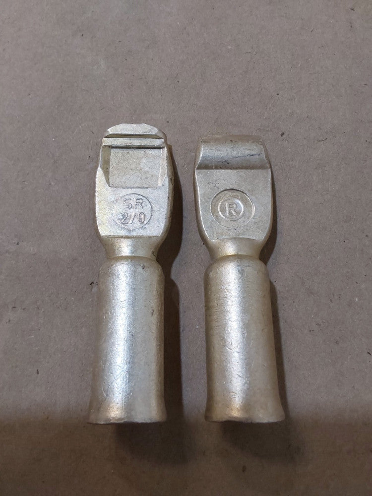 UNKNOWN BRAND CONTACTS 2/0, CONNECTOR FOR A BATTERY FORKLIFT, 3" OAL