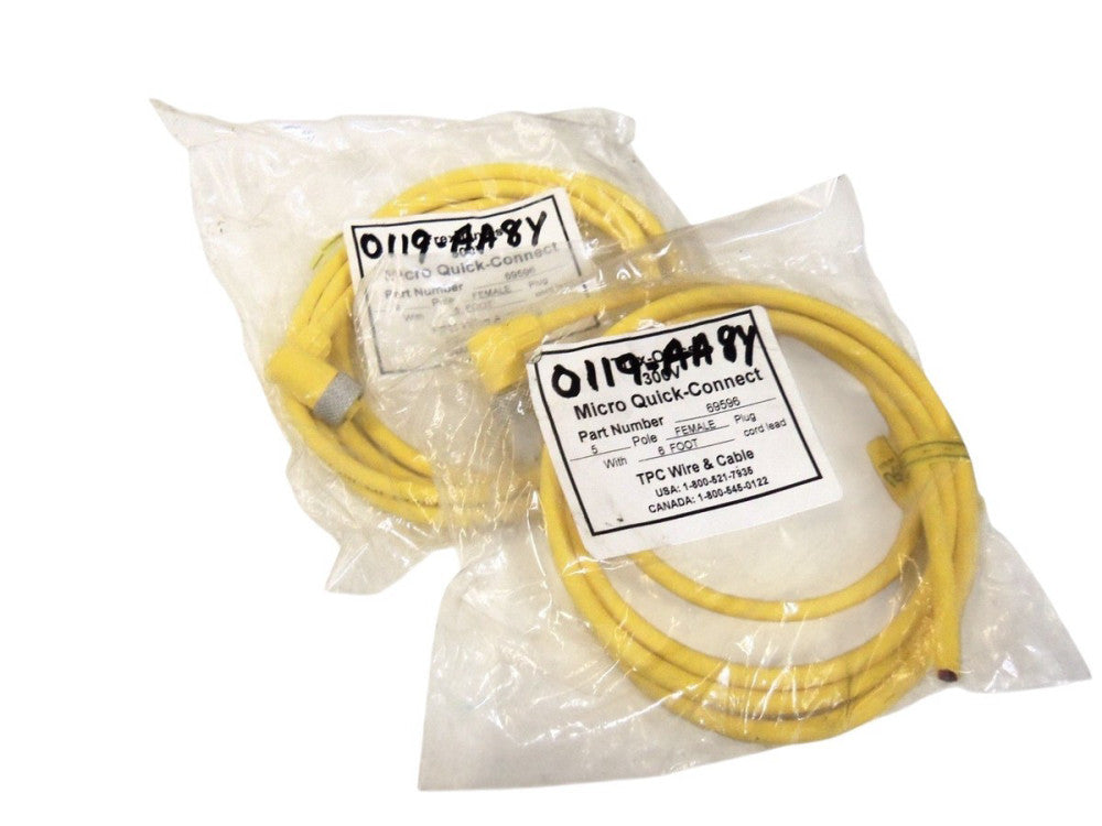 LOT OF 2 TPC WIRE & CABLE 69596 NSMP