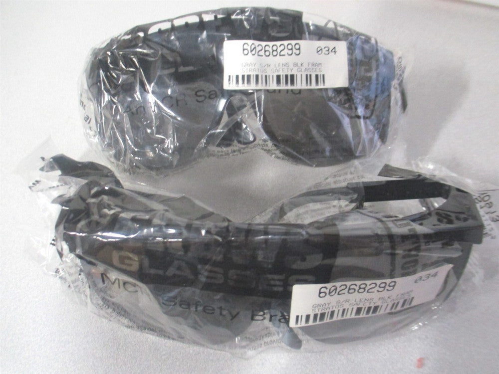 MCR (SS112) Full-Framed, UV Protection Scratch-Resistant Safety Glasses - Qty 2