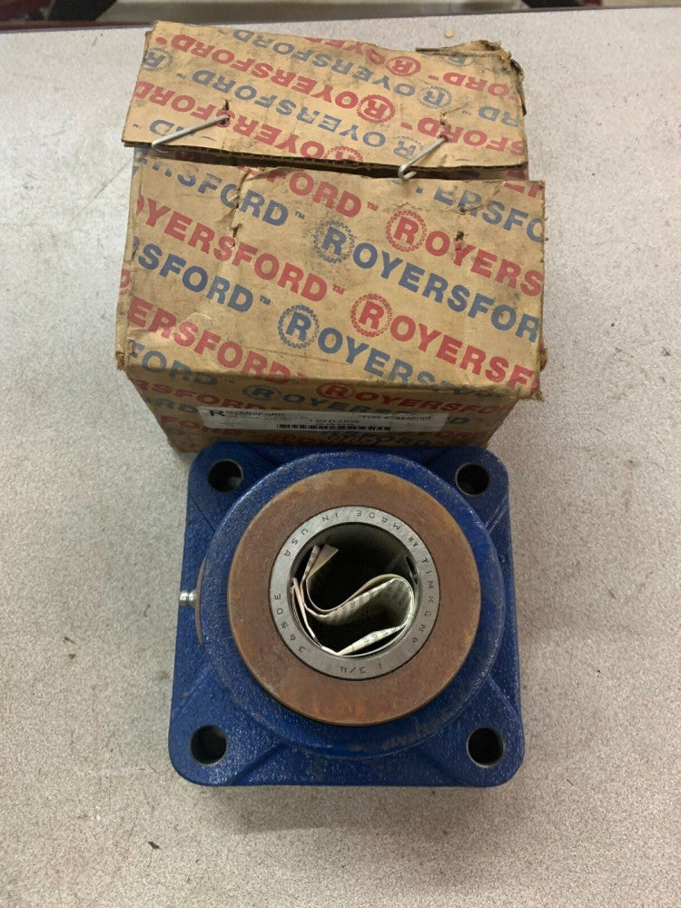 NEW IN BOX ROYERSFORD 4-BOLT TYPE-E FLANGE BEARING 1-3/4" BORE 20-05-0112