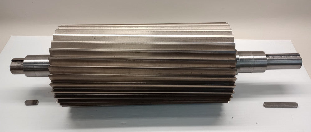 NANJING GIANT Type YG2545M/J20 2 27 2 Used Pelletizer/Granulator Blade 8" OD 32T