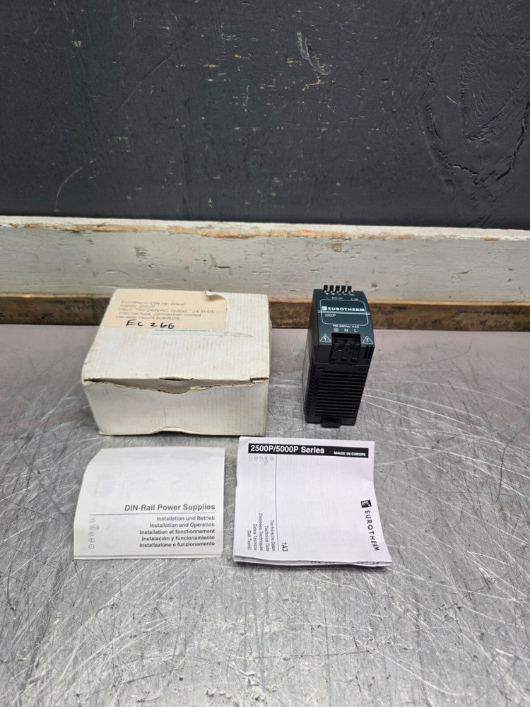 EUROTHERM 2500P-1A3, POWER SUPPLY, 24VDC ,2.1A ,100-240VAC,NIB! MAKE OFFER!!