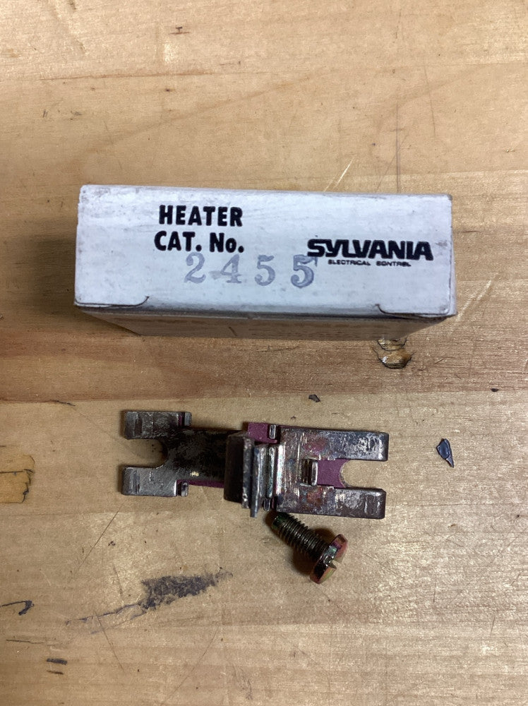 Sylvania Parts for Clark Controls Overload Relay 2455