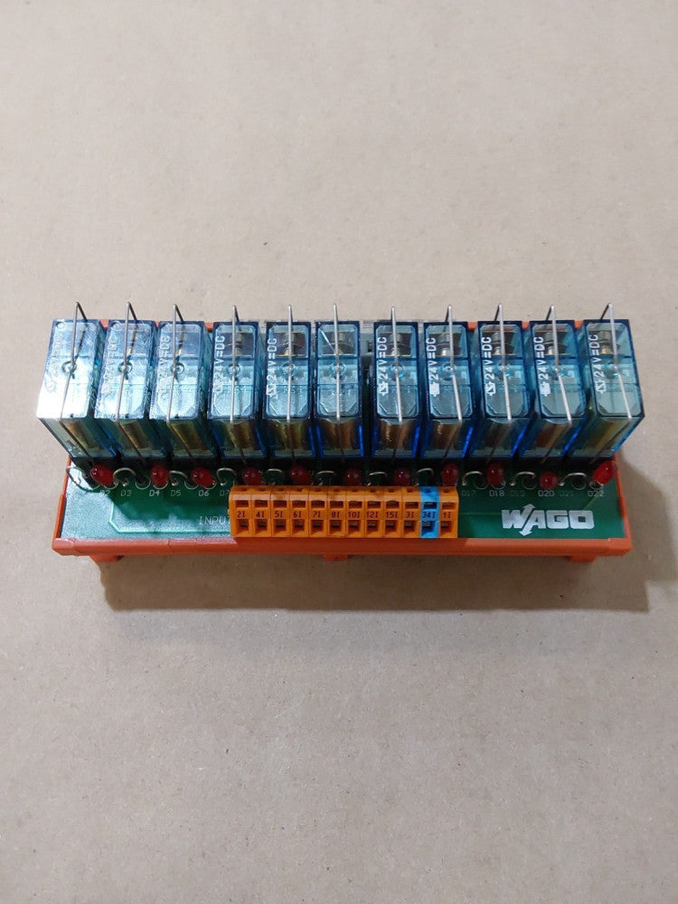 Wago 810-288/016 SPI Machine/Robot Terminal Block W/Relays 