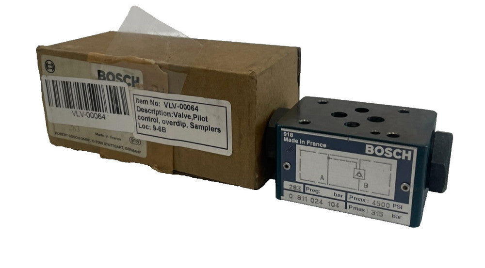 NEW BOSCH 0 811 024 104 CHECK VALVE 0811024104