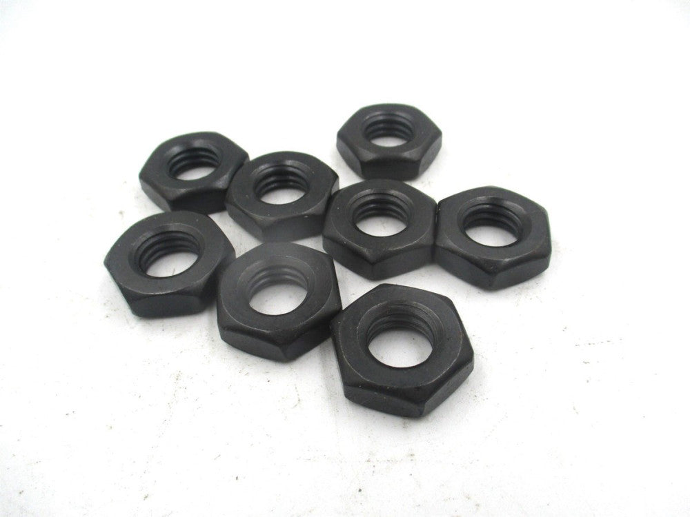 TE-CO (42205) 1/2-13 Alloy Steel Black Oxide Finish RH Thread Hex Nut - Qty 8