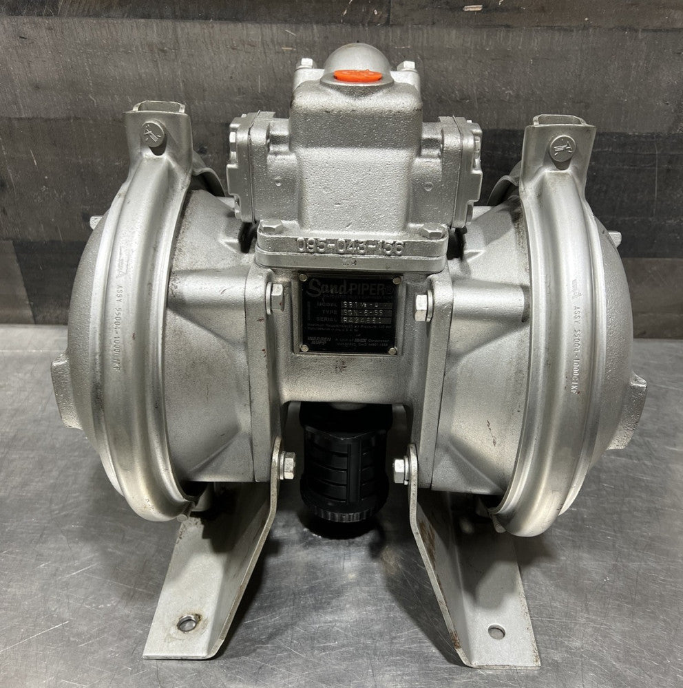 WARREN SANDPIPER Model SB1 1/2-A Type SGN-6-SS DIAPHRAGM PUMP Nos Surplus