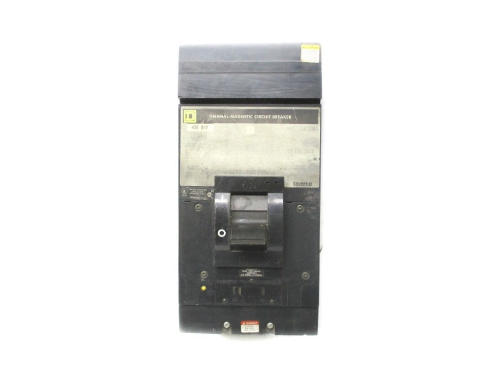 SQUARE D LA36400 SER. 4 600V 400A UNMP