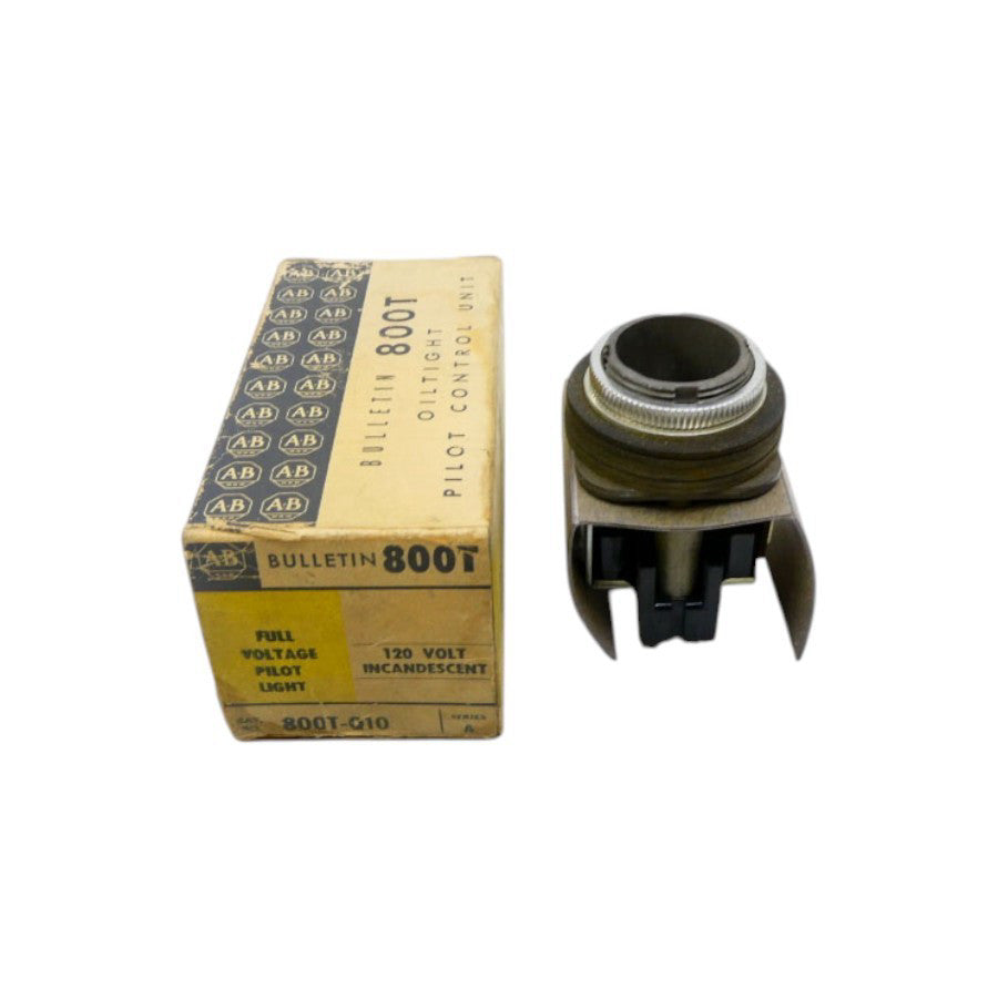 ALLEN BRADLEY 800T-Q10 SER. A 120V (BK/YL) NSMP
