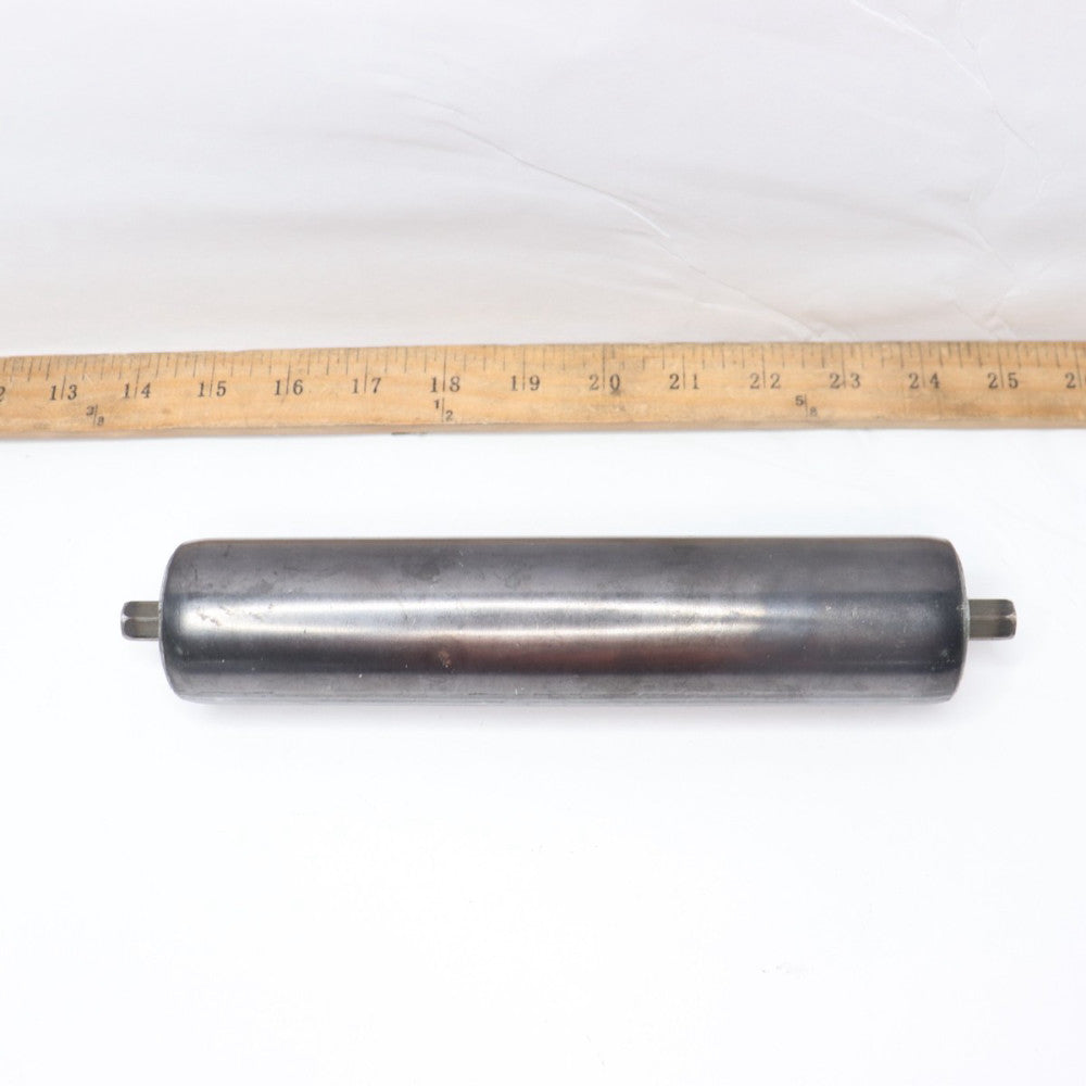 Conveyor Roller Carbon Steel Black 1-5/8" X 8-5/8" X 7/16" X 1/2"