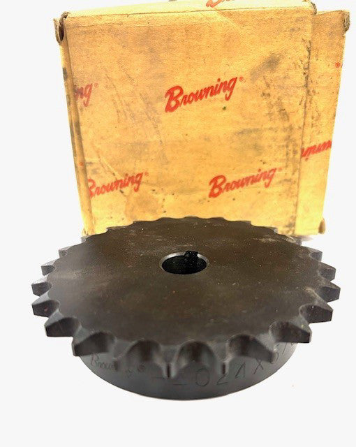 BROWNING BORE SPROCKET H4024 FINISHED W/KEYWAY 5/8" BORE, 24 TEETH, STEEL