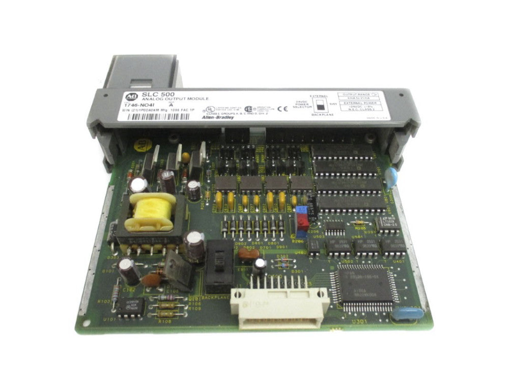 ALLEN BRADLEY 1746-NO4I SER. A 24VDC (NO DOOR/TERMINAL) NSNP