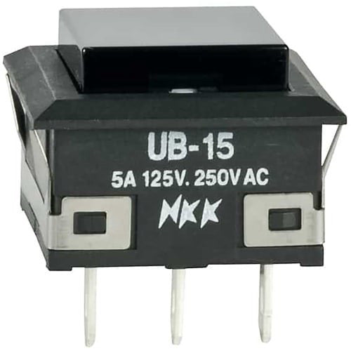1PC NKK SWITCHES OF AMERICA UB15KKW01N-A