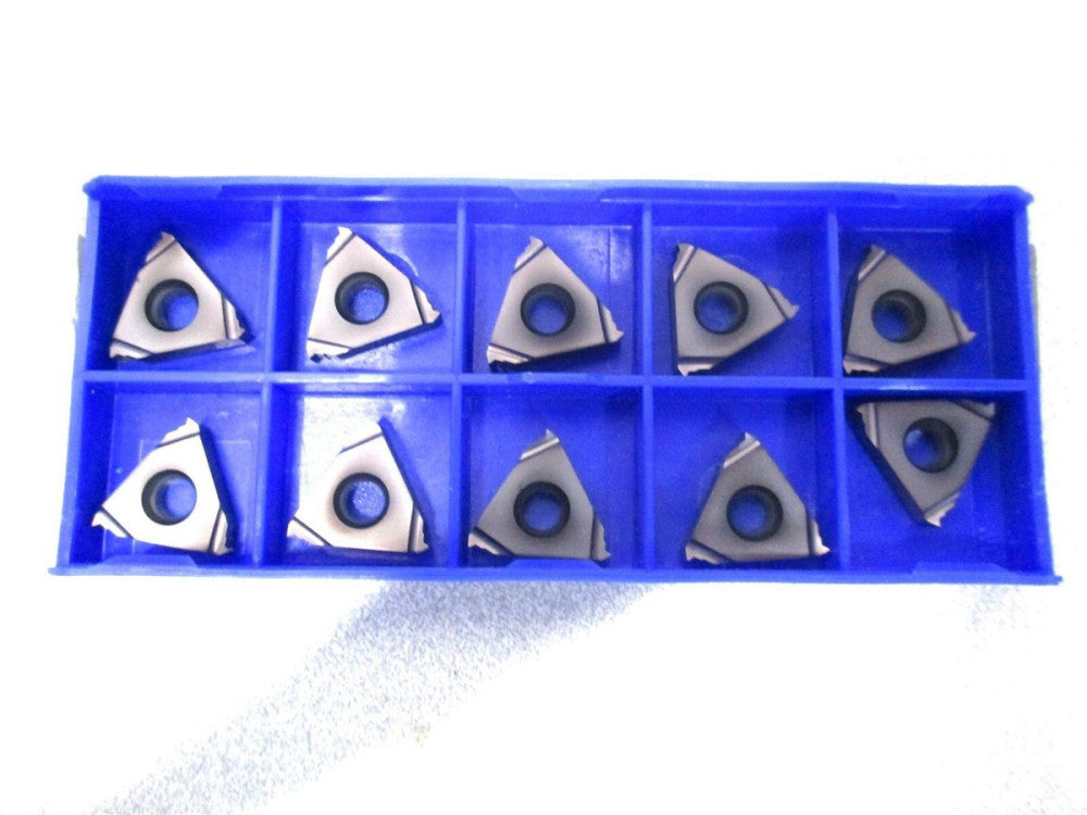 ZCCCT (RT16.01N-27NPTB) .157" x .139" YBG202 RH Carbide Threading Insert - 10 PC