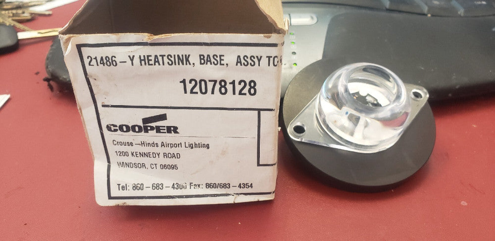 COOPER 21486-Y HEATSINK BASE, ASSY TOL / UL  Crouse-Hinds Airport Lighting B2-4C
