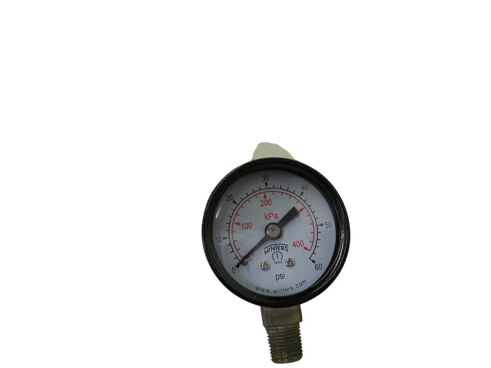 WINTERS PEM1301 PRESSURE GAUGE 0-60 PSI/KPA NSMP