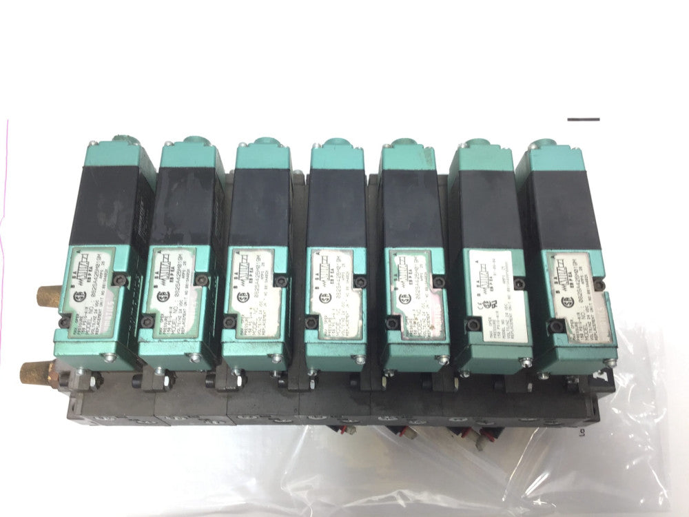 Numatics 082SA425M019M Spool Valve Solenoid Operated Max Press 150PSIG AIR