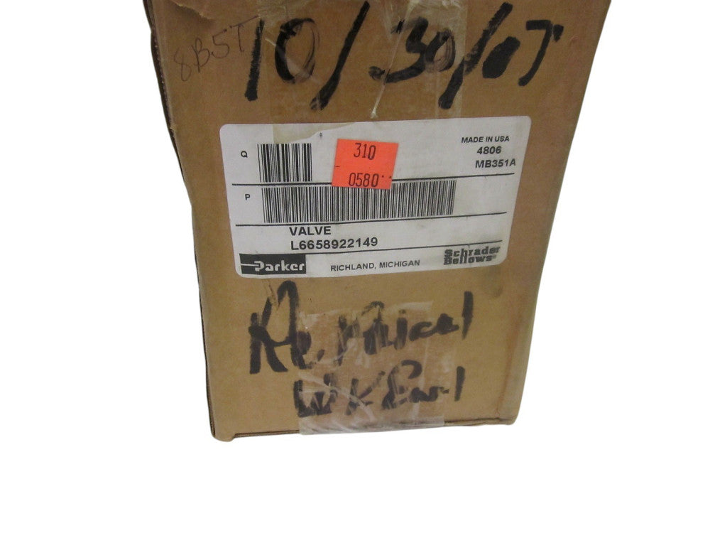 PARKER L6658922149 VALVE  UNMP