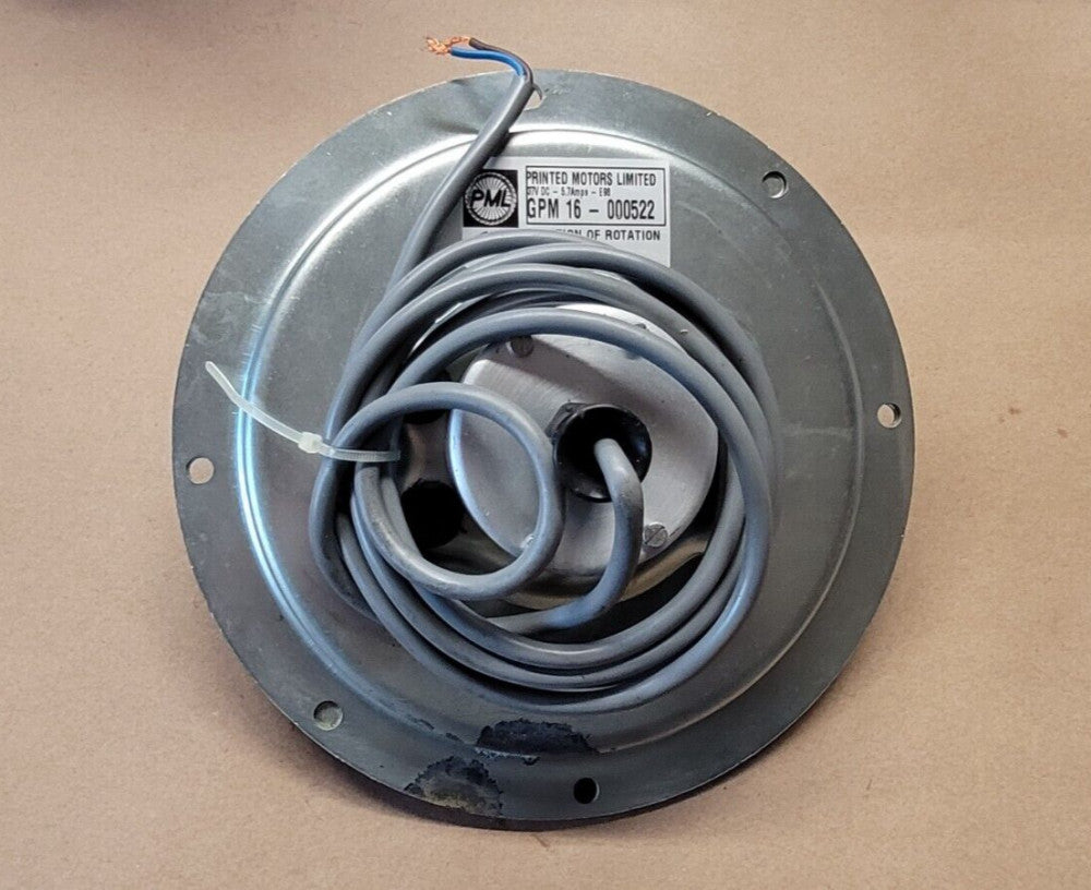 PML Printed Motors Limited GPM 16-000522 37VDC 5.7A Motor