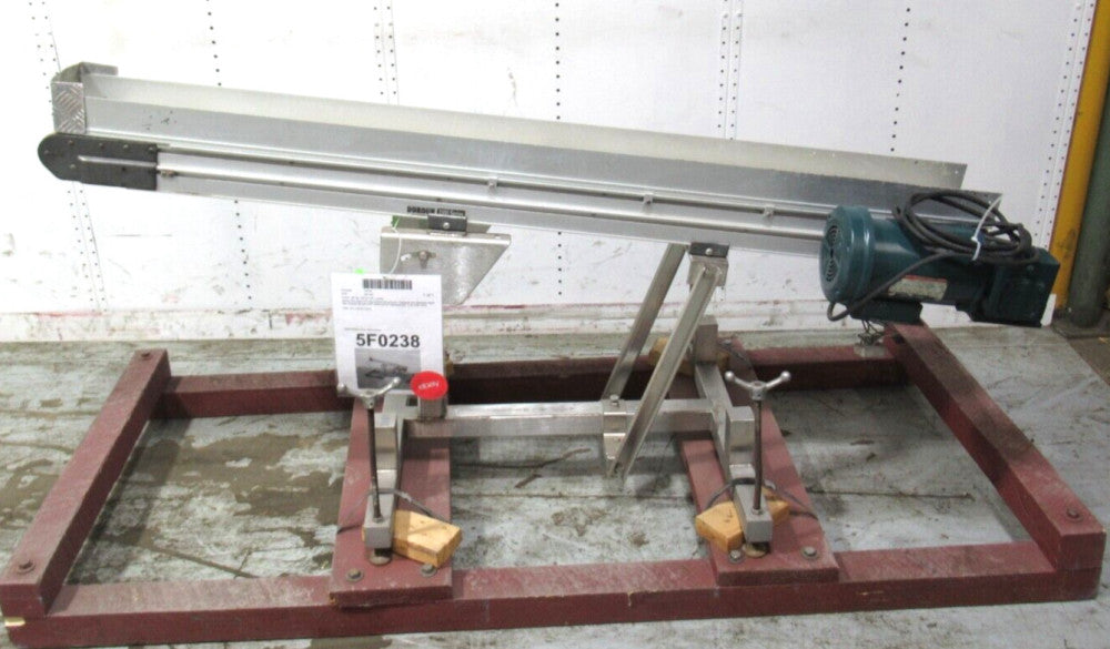 Dorner 3100 Decline Conveyor with 5 1/2" W Belt