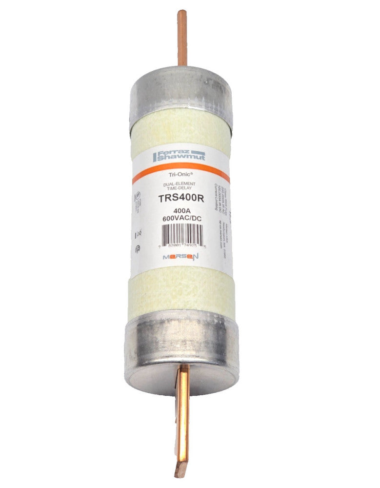 Ferraz Shawmut Tri-Onic 400 Amp Dual Element Time Delay RK5 Fuse 600 VAC TRS400R