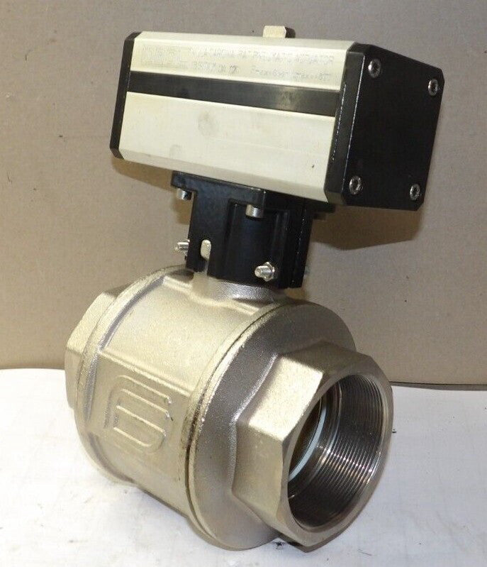 NEW OMAL DOUBLE ACTING PNEUMATIC ACTUATOR 3 INCH VALVE 8 BAR +80ºC DA 12C
