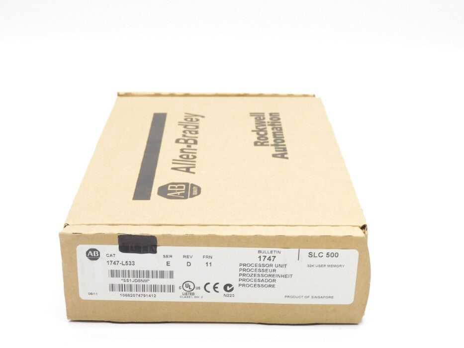 ALLEN BRADLEY 1747-L533 SER. E F/W 11 DATE: 2011 NSFS