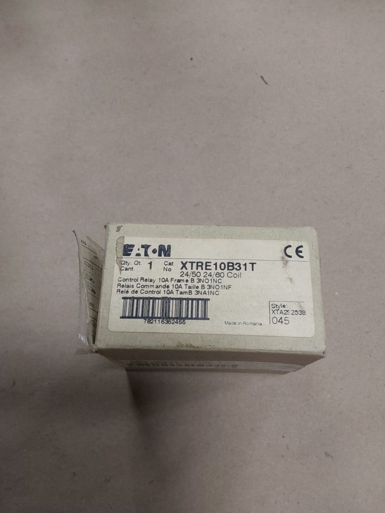 Eaton XTRE10B31T 4 Pole Relay 24V AC Coil