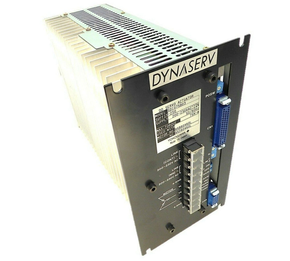 Yokogawa  SD1075B03-2S0  DYNASERV DD Servo Actuator 75 NM 230VAC  NEW