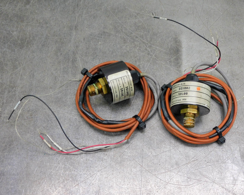 Proportion Air DSX002 Pressure Sensor Pneumatic 1/4" NPT Modification Lot of (2)