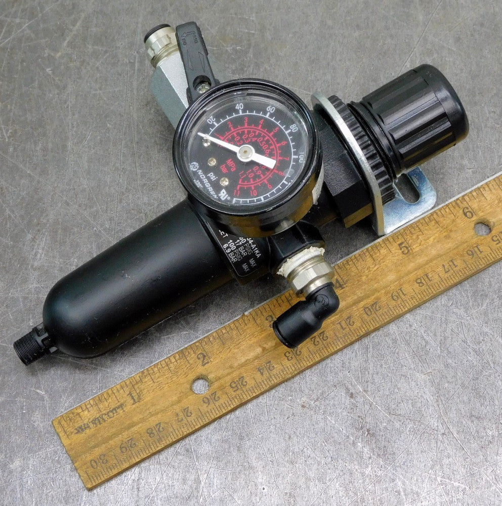 Norgren B07-234-A1KA Pneumatic Pressure Regulator 250 PSI 1/4" NPT