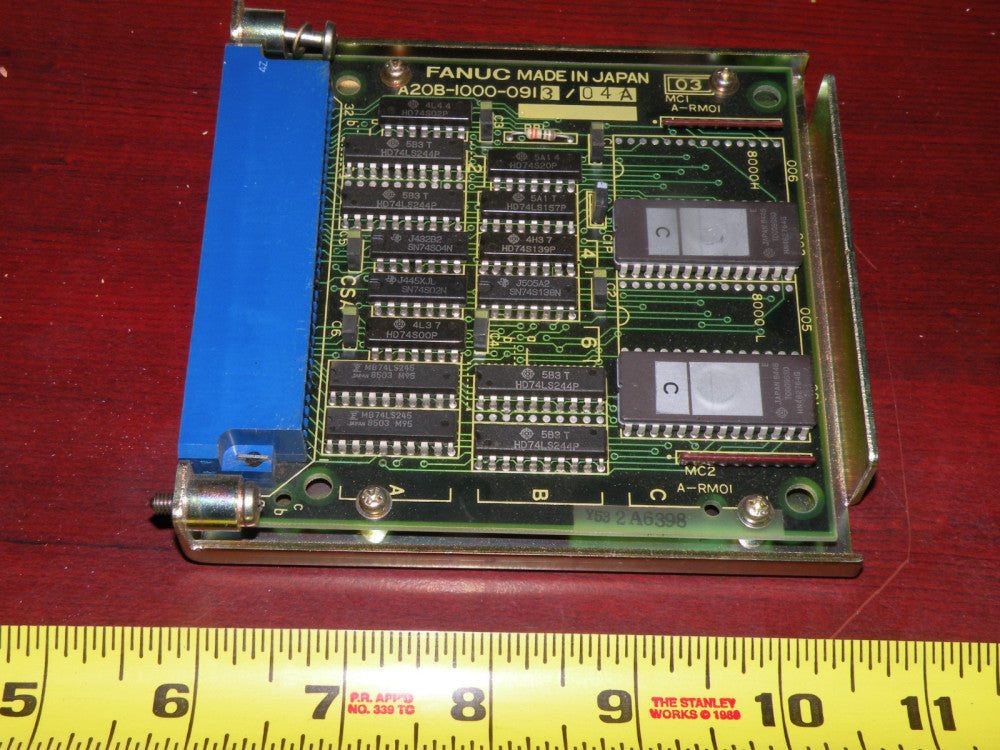Fanuc PC Board, A20B-1000-0913 / 04A