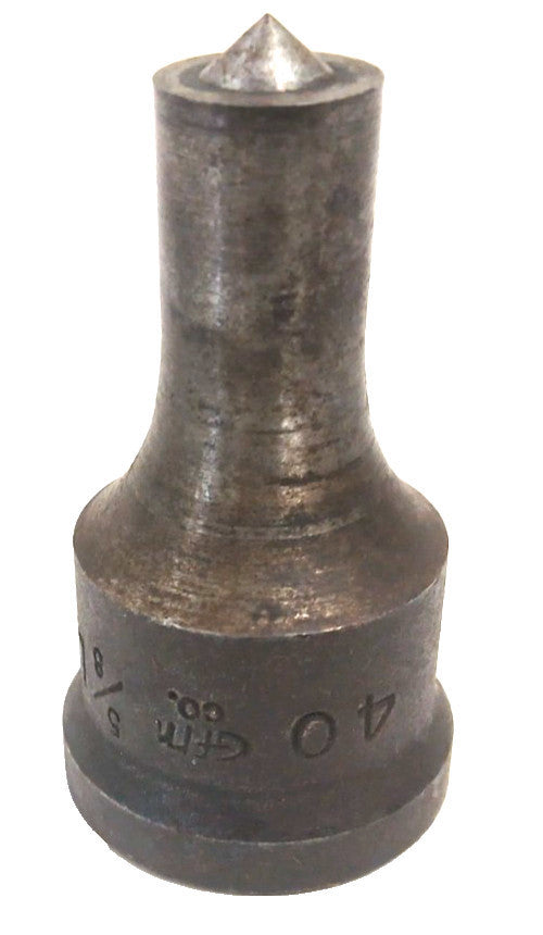 IRONWORKER ROUND PUNCH 5/8" #40 HEAD DIA 1-3/8" BODY DIA 5/8" OAL 2-5/8"