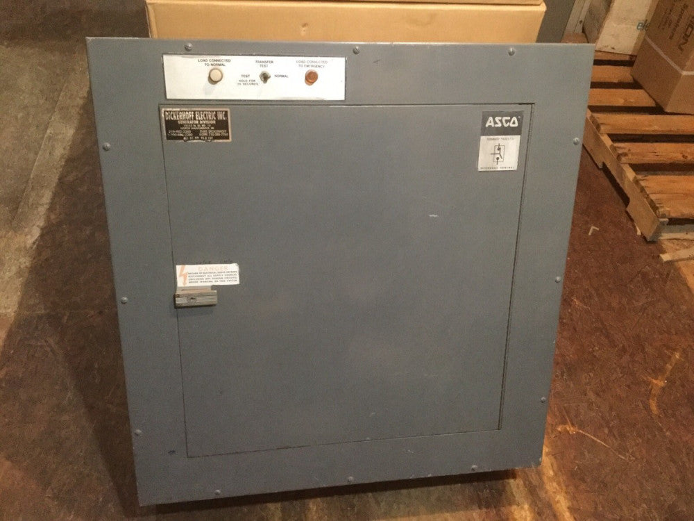 ASCO 1D4700 Automatic Transfer Switch 150 AMP, 208Y/120V 60Hz