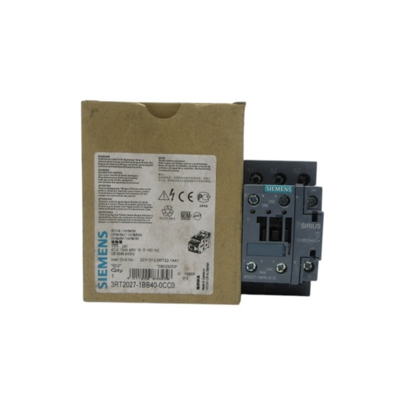 SIEMENS 3RT2027-1BB40-0CC0 24V NSMP