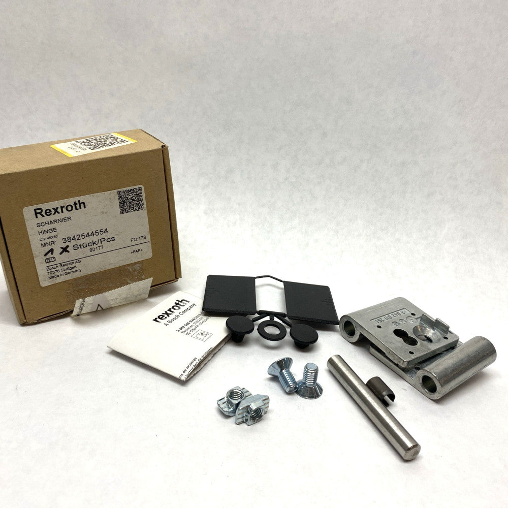 Rexroth 3842544554 Scharnier Hinge  3 842 544 554 BOX OF 1 PCS