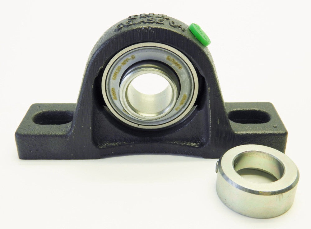 INA PASE20-N Pillow Block Ball Bearing Unit - Two-Bolt Base, 20 mm ID