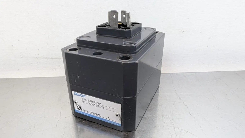 Kracht P.0143310001 Gear Type Flow Meter VC 0,04 F1 PS/71 0.04 No Connector