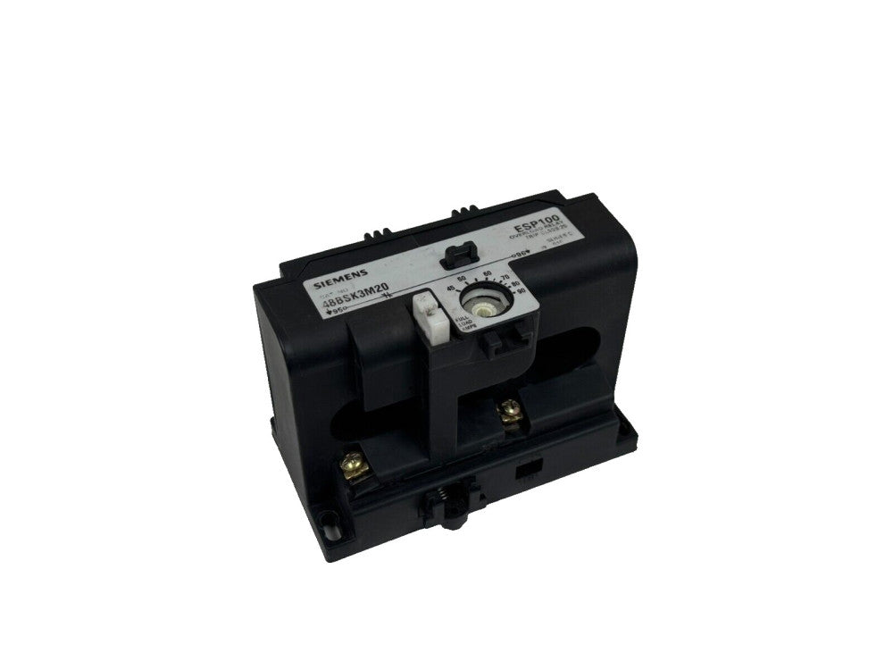 USED SIEMENS 48BSK3M20 OVERLOAD RELAY ESP100 45-90A 3PH. 600VAC 50/60HZ