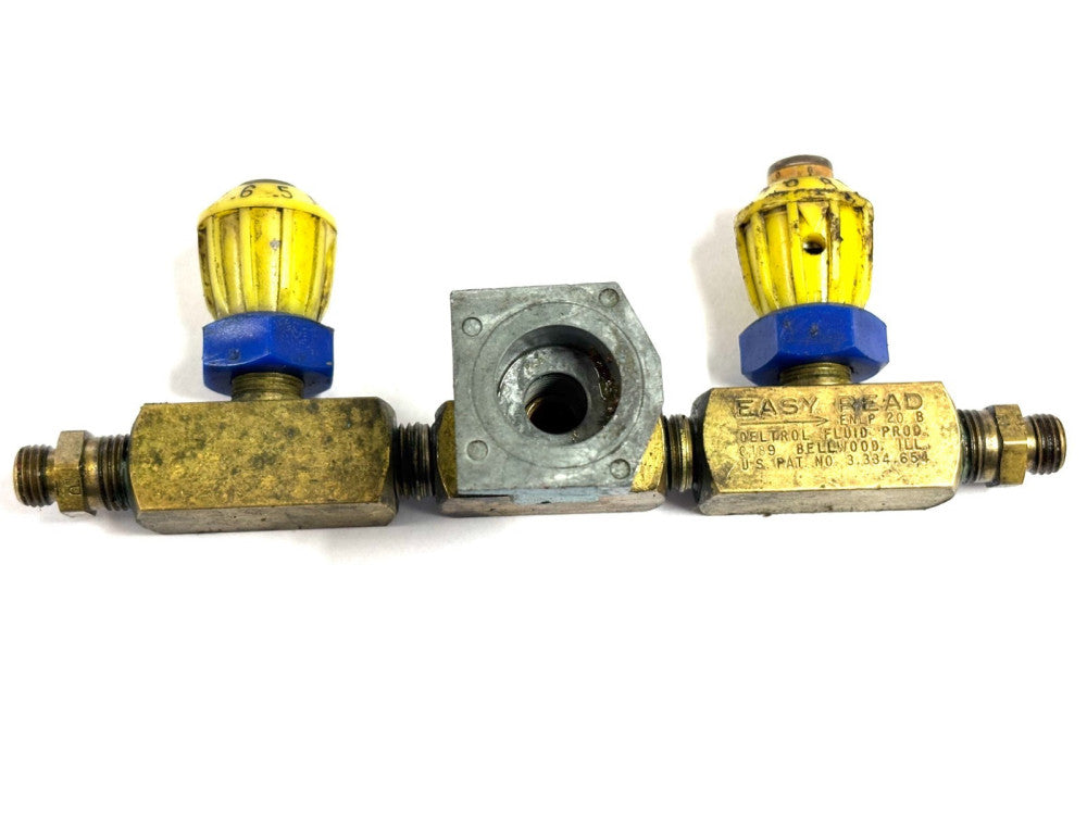 DELTROL FLUID PRODUCTS EASY READ FLOW CONTROL VALVE ENPL20B