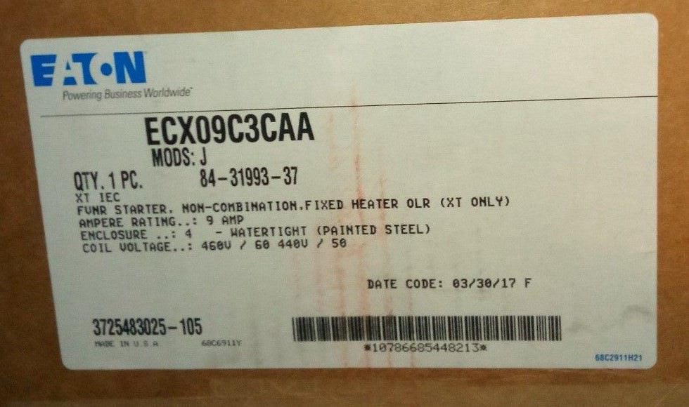 New Eaton   ECX09C3CAA-J