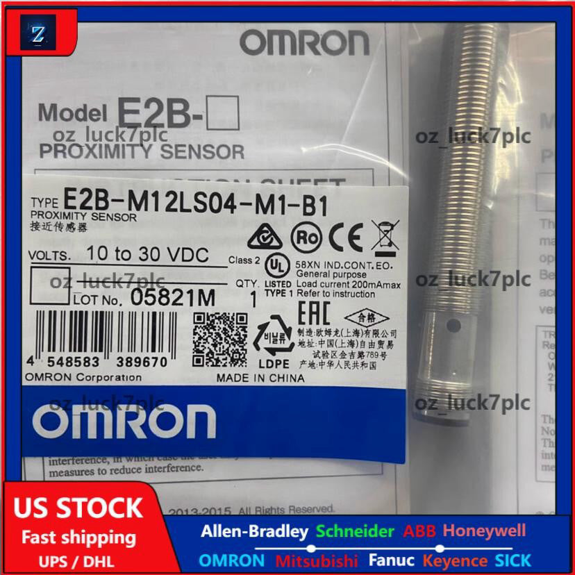 OMRON E2B-M12LS04-M1-B1 Proximity Sensors E2BM12LS04M1B1 New Free Shipping 1PC