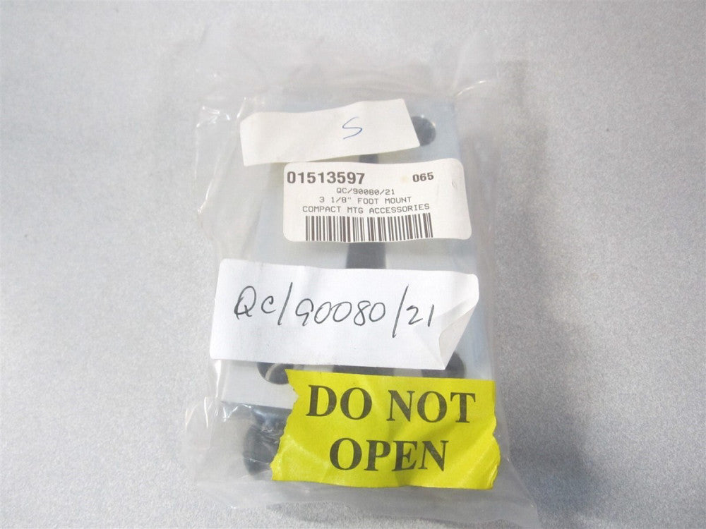 Norgren (QC/90080/21) 3-1/8" Air Cylinder Foot Mount for 80mm Compact Cylinders
