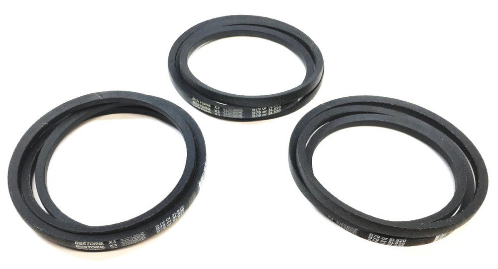Bestorq X3 Oil And Heat Resistant 1120 Drive Belt 5L820 (B79) [Lot of 3] NOS