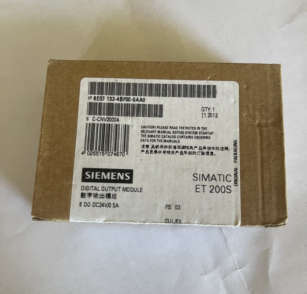 New Siemens 6ES7 132-4BF00-0AA0 /6ES7132-4BF00-0AA0 / 6 pcs