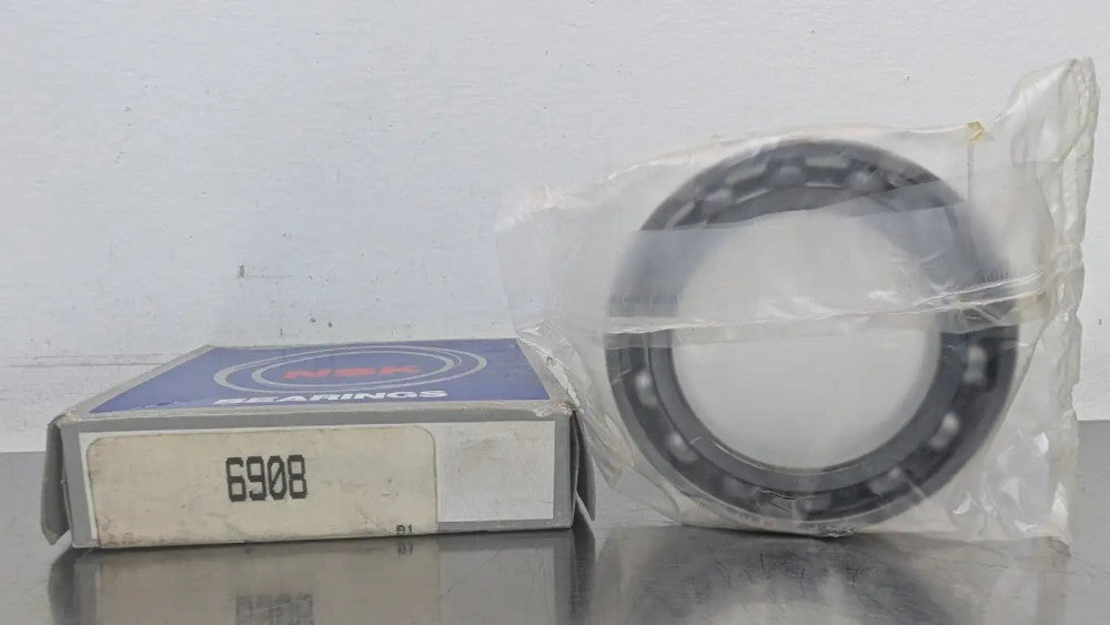 NSK 6908 Deep Groove Ball Bearing 40mm ID 62mm OD 12mm Wide