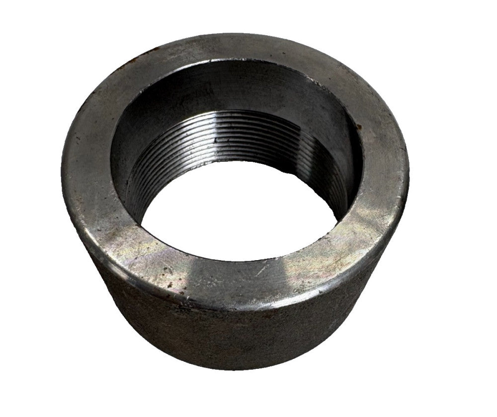 CARBON STEEL HALF THREADED PIPE COUPLING, 2" 3M SA105 480, NPT