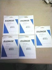 Lot Of 5 - Radnor Cover Lens High Performance CR-39 4.5" x 5.25" 64005036 